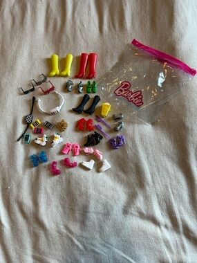 Barbie shoes and accessories
